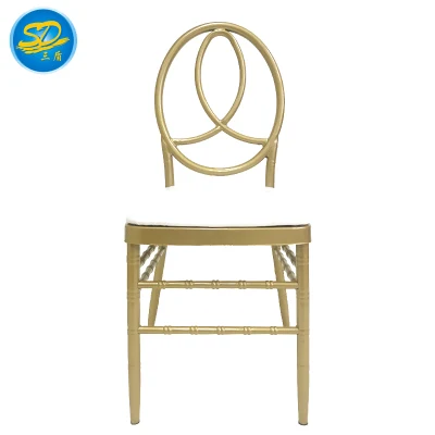  10 Years Factory Wholesale Price Iron Event Party Banquet Wedding Phoenix Chair Yc-040