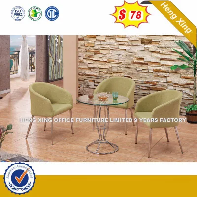 Good Quality Short Home Furniture Folding Real Leather Bar Stools (HX-SN8044)