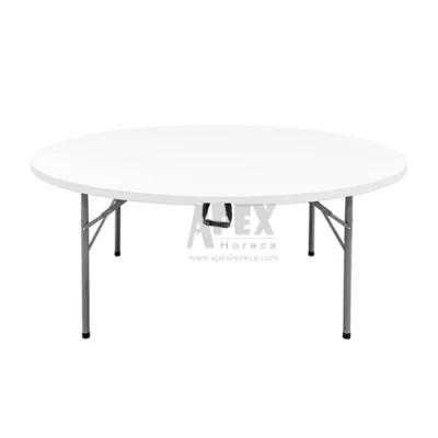  Garden Patio Round Folding Dining Wedding Table for Party Events