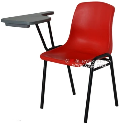 Factory Directly Price New Design Tablet Chair with Writing Pad / Collapsible Training Chair