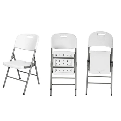  Hot Selling Bulk Hotel Dining Plastic Folding Outdoor Chairs