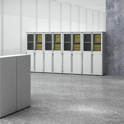  Excellent Slim Sliding Door Metal Lateral Cabinet for Office