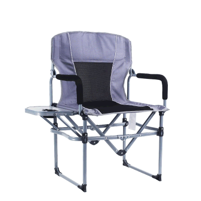 Folding Director′s Chair Camping Chair with Side Table