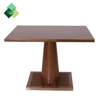 Bespoke Modern Design Solid Wood Table Chair Furniture Set for Dining Room Hotel Restaurant Cafe Coffee Shop