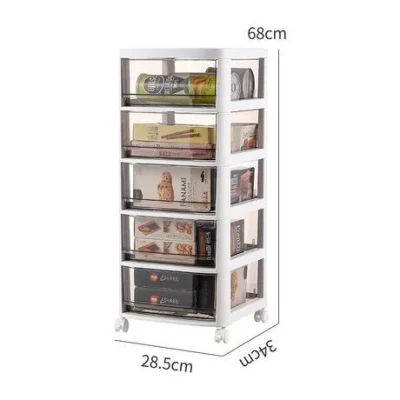 Cosmetic Organizer Closet Hanging Clothes for Ties Socks Bra Bedroom Underwear Divider Multi-Size Foldable Drawer Storage Box