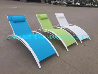  Outdoor Garden Foldable Sun Lounge Beach Textilene Chair