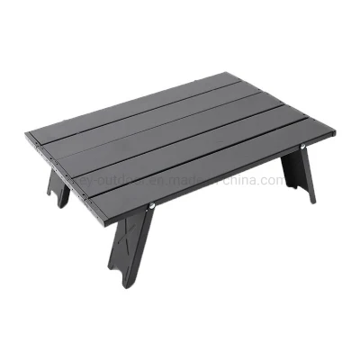  Mini BBQ Foldable Garden Table Food Table for Outdoor Picnic Tours Tableware Ultra Light Desk Folding Beach Camping Table