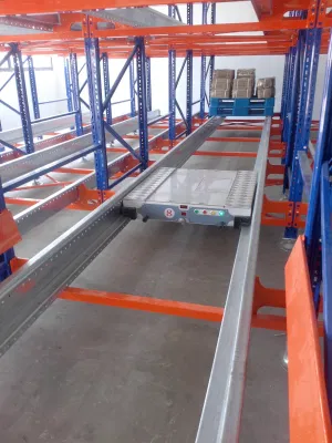 Ebil-Warehouse Control System Industry and Logistic Heavy Duty Automatic Radio Shuttle Rack