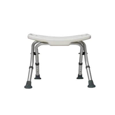 Foldable and Comfortable Aluminum Bath Chair for Elderly and Disabled