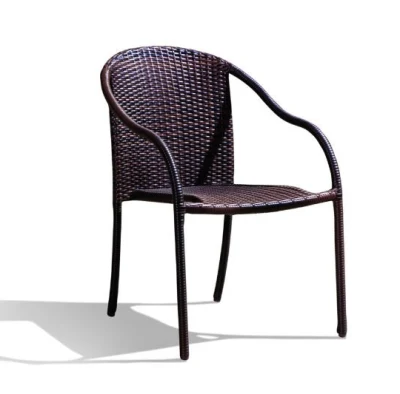  Leisure Style Outdoor Rattan Dining Arm Chair
