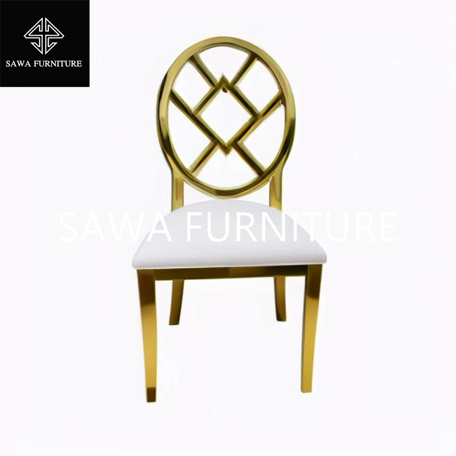 Hotel Stacking Gold Wedding Phoenix Chairs for Sale