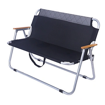 New Camping Leisure Back Chair Thickened Oxford Cloth Outdoor Multi-Functional Double Chair Beach Chair Steel Pipe Fishing Chair