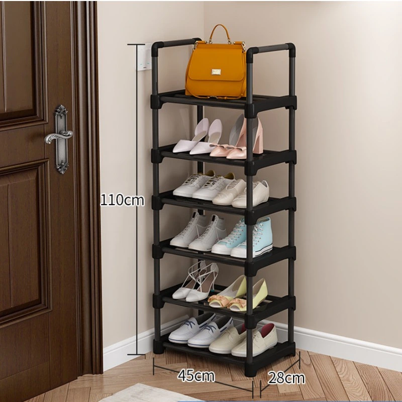 Various Sizes Heavy Duty Black Metal Shoe Rack, Storage