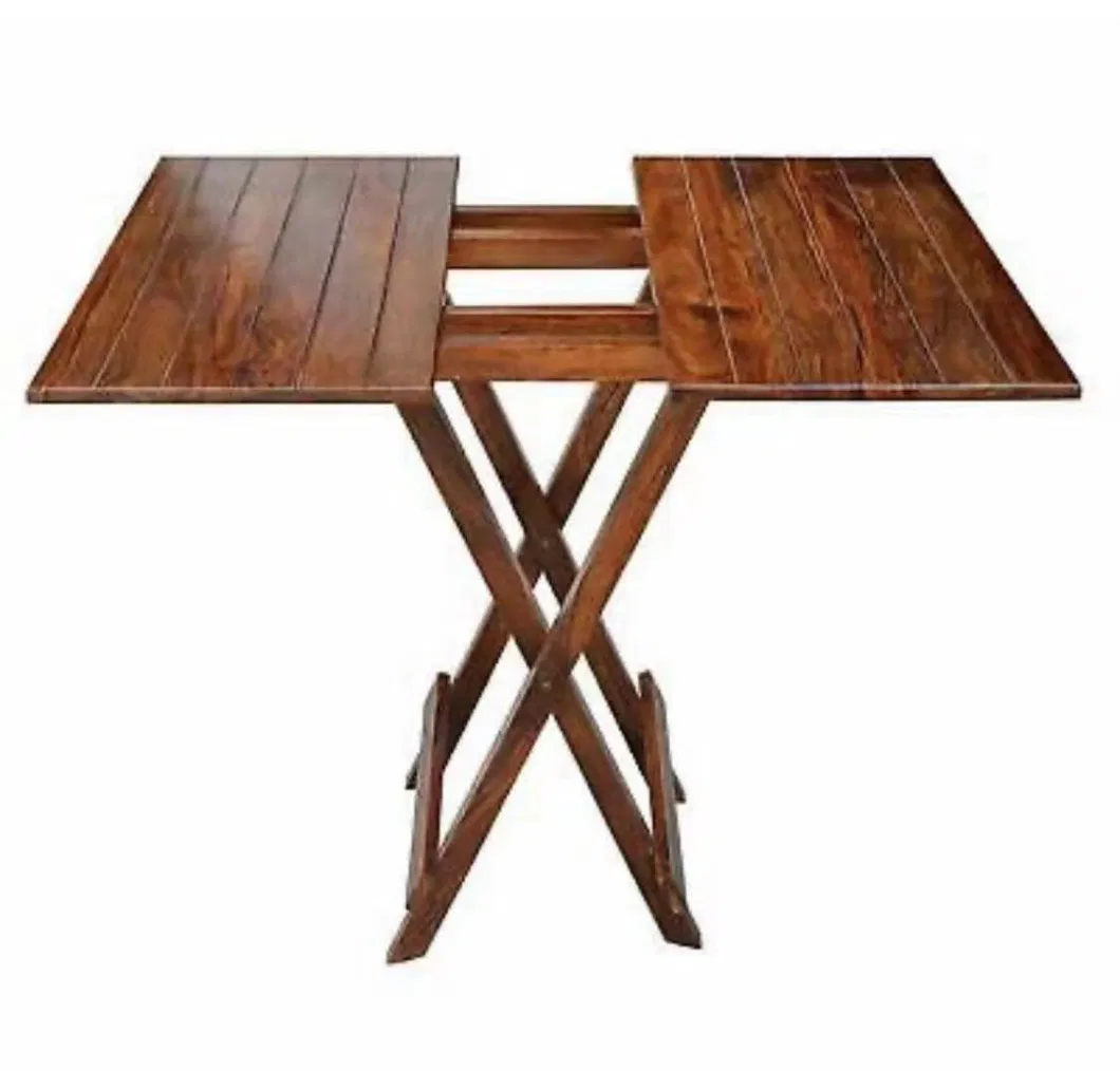 Hot Sale Durable Modern Portable Solid Wood Foldable Outdoor Garden Camping Picnic Dining Table