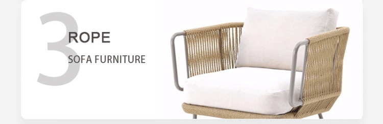 White Color Single Size Lounge Chair with Cushion Outdoor Garden Hotel Best Choice Sun Loungers