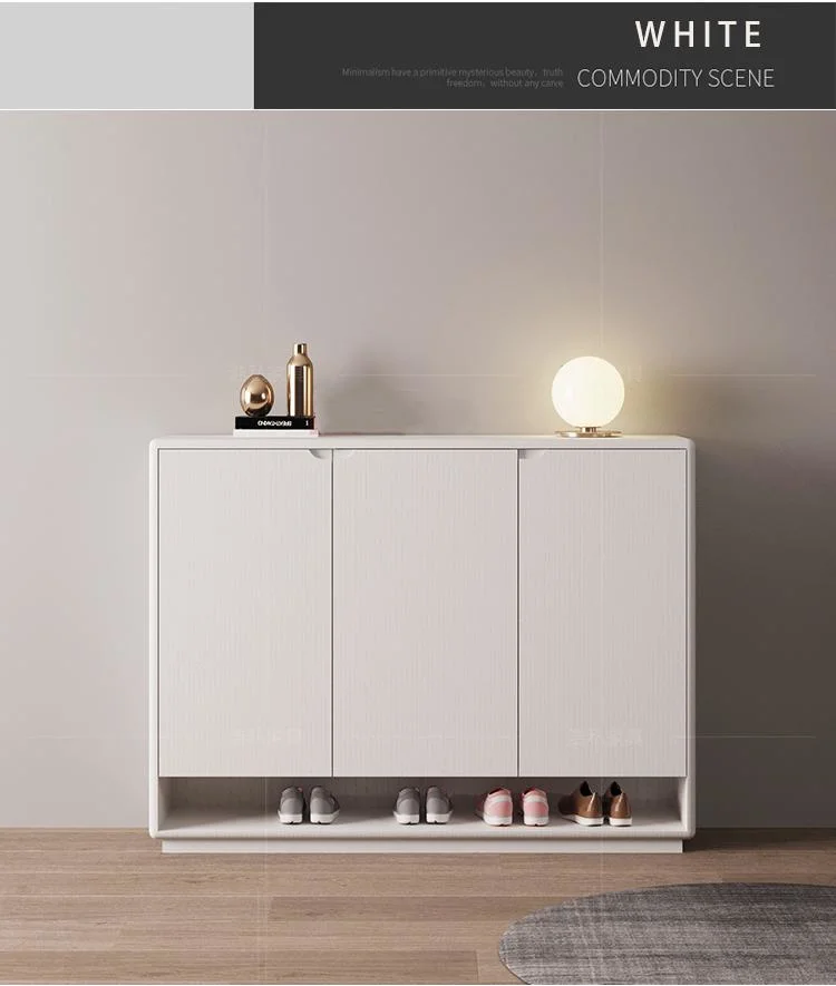 Italian Style Multi-Functional Shoe Cabinet with Large Storage Space