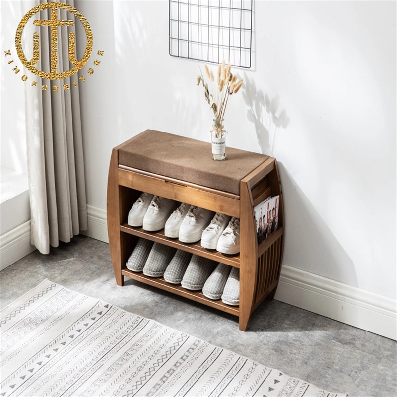 Small Household Multifunctional Shoe Changing Stool Living Room Shoe Cabinet