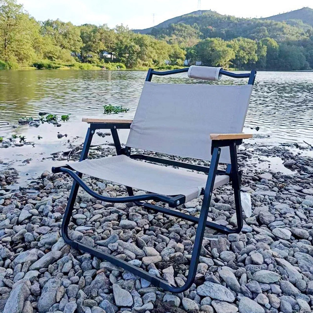 Customized Aluminum Portable Camping Kermit White Metal Outdoor Folding Beach Chairs