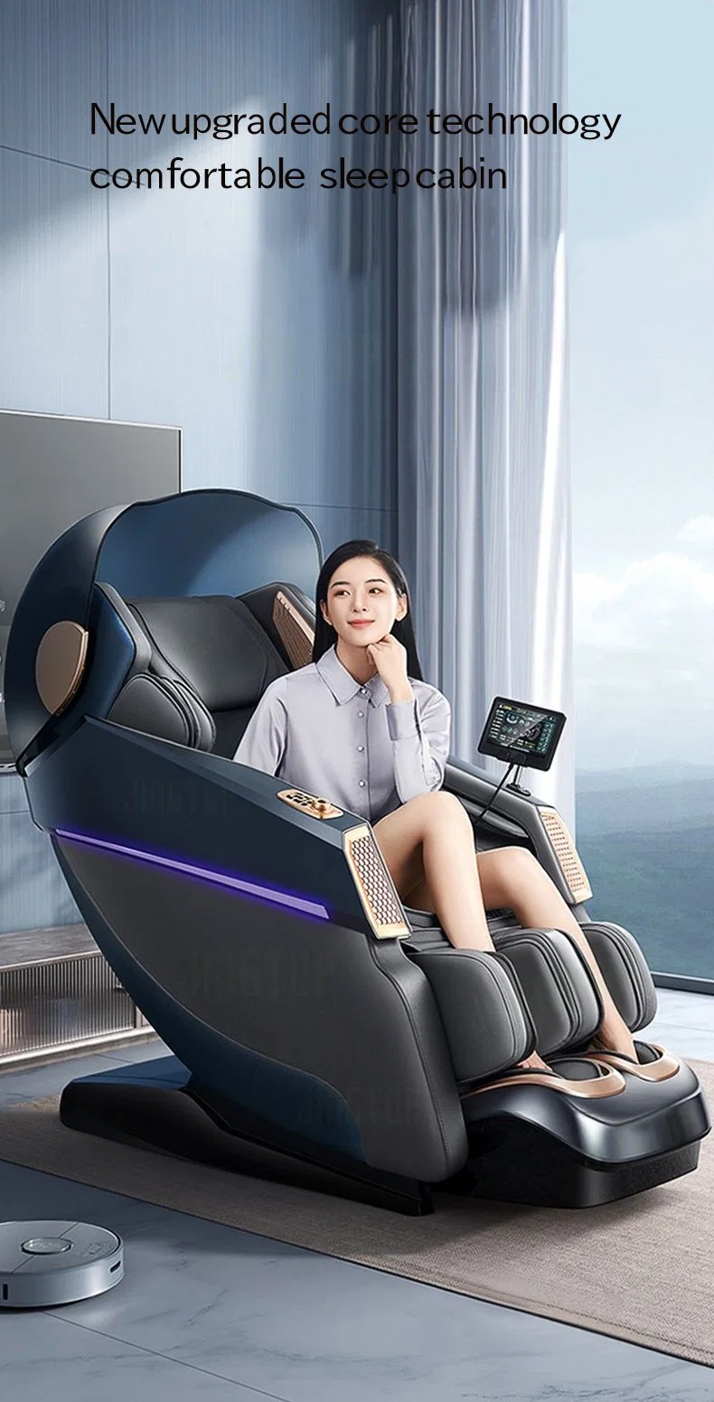 Luxury Ergonomic Full Body Electric Ai Smart Recliner SL Track Zero Gravity for Home Office Shiatsu 4D Massage Chair