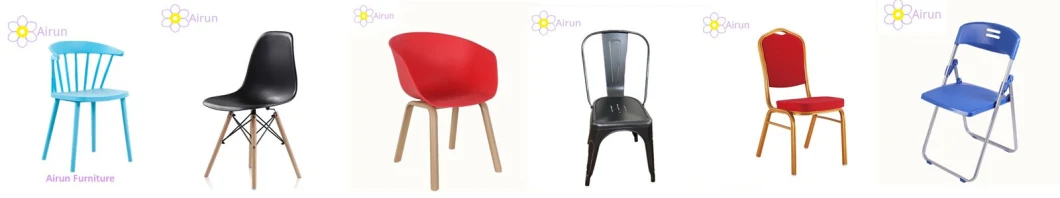 Outdoor Garden Waterproof Patio Wicker Rattan Chairs with Arm Stackable Comfortable Grey Dining Chair