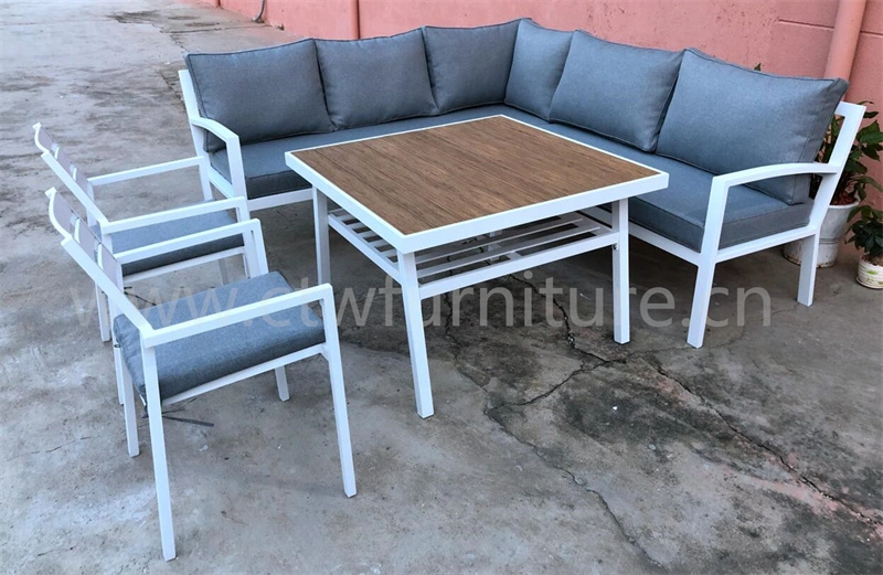 Outdoor Full Aluminum Chair Garden Hotel Patio Armchair