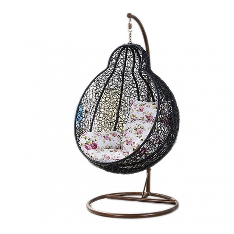 China Factory Wholesale Metal Bedroom Garden Hotel Hanging Swing Egg Chair