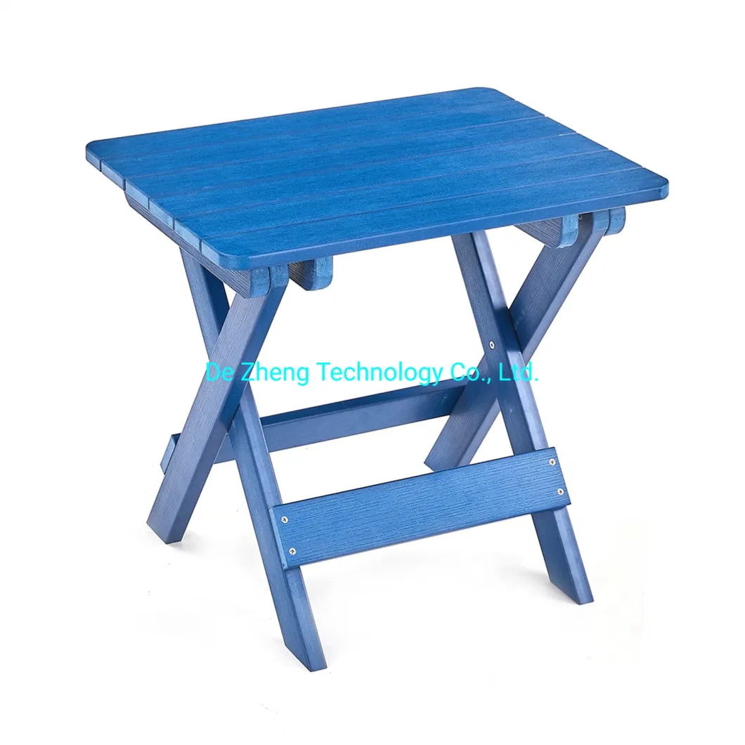 Multifunctional Design Foldable Camping WPC Weather Resistance Outdoor Garden Beach Stool