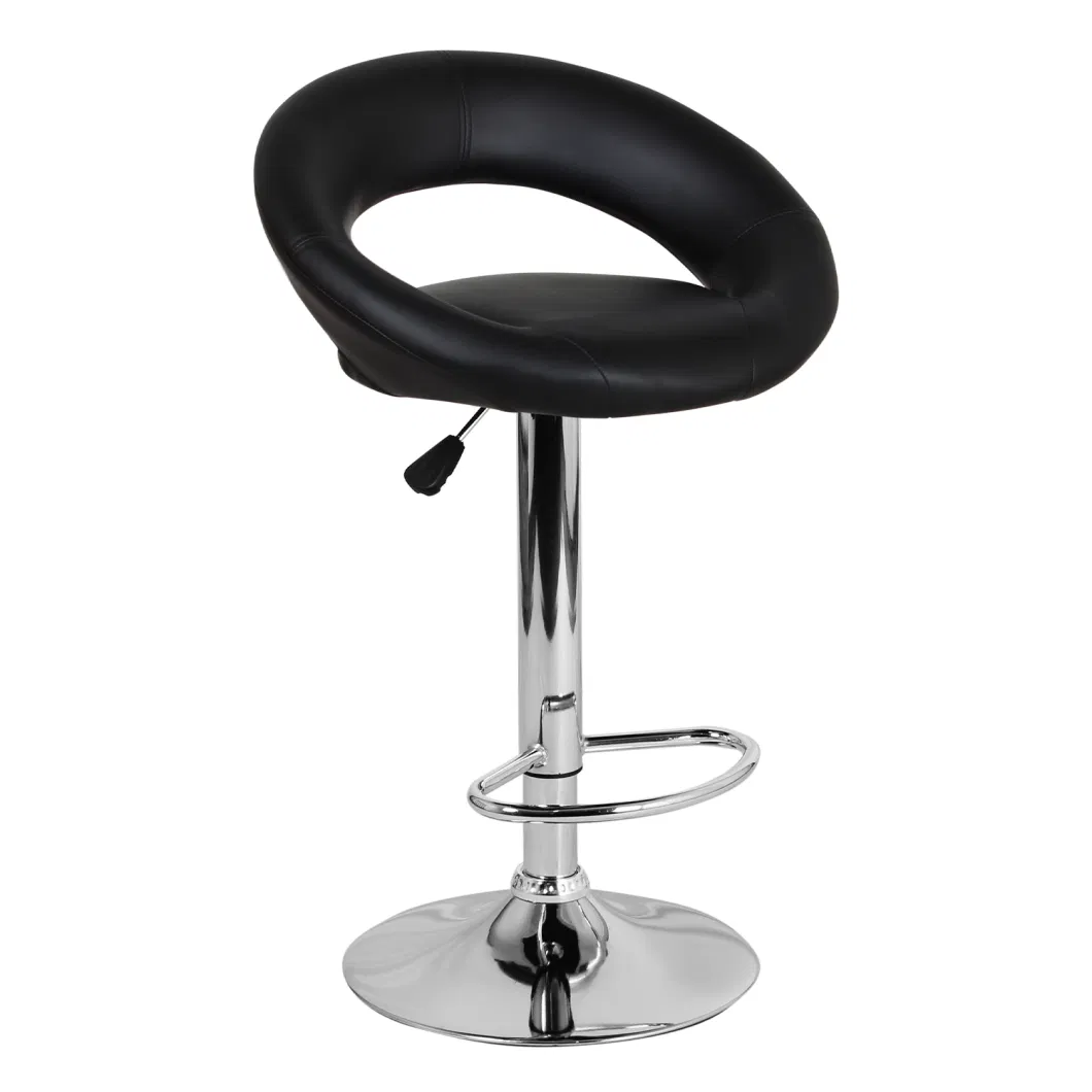 Modern Metal Frame Bar Stool for Kitchen Restaurant Furniture