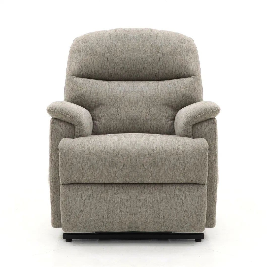 Geeksofa Linen Fabric Power Medical Lift Recliner Chair with Zero Gravity and Roller System for The Elderly