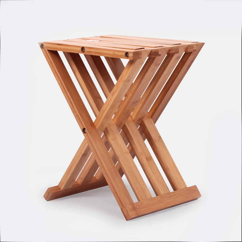 Portable Small Bamboo Folding Chair Foldable Backrest Dining Chair Lazy Coffee Chair