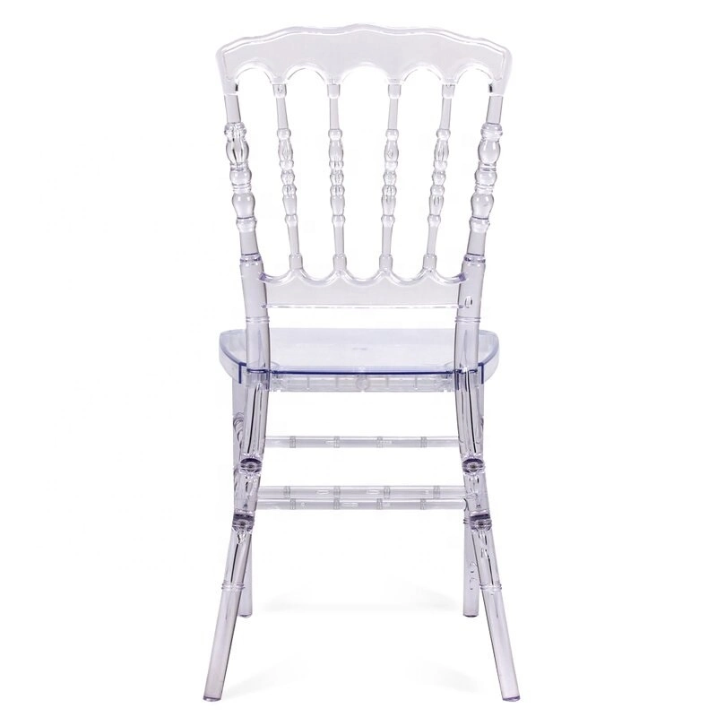 Wholesale Wedding Event Resin Clear Acrylic Transparent Napoleon Chairs