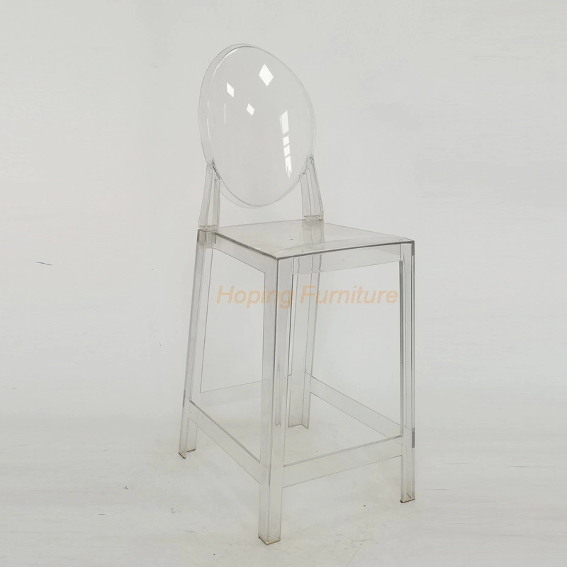 Clear Acrylic Classic Louis Chair Wedding Chair Indoor Restaurant Chairs Plastic Armchair