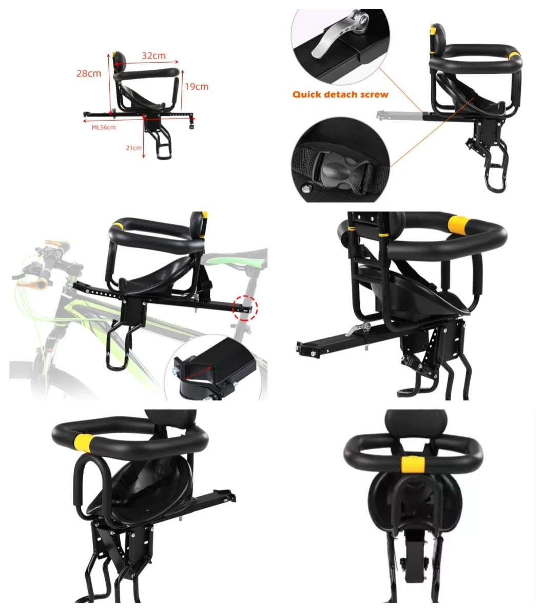 Baby Harness Safety Seats for Bicycles and Electric Vehicles