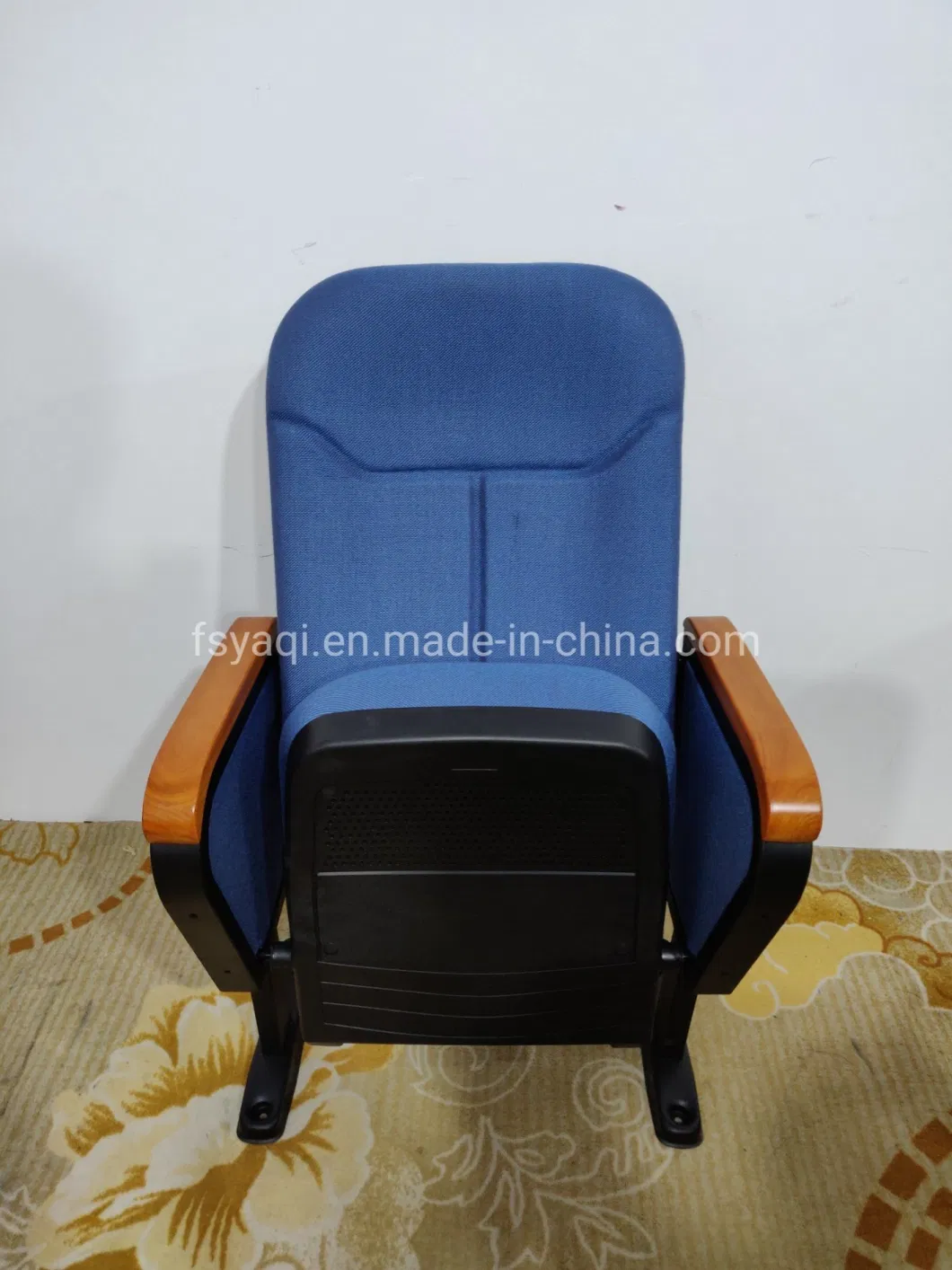 Hotsale Competitve Foldable Metal Theater Chair Auditorium Chair Cheap Price Upholstery Small Size Church Chair (YA-16A)