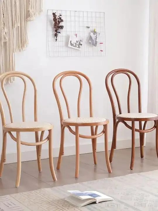 Solid Bentwood Thonet Wedding Chairs Coffee for Banquet Dining Chairs