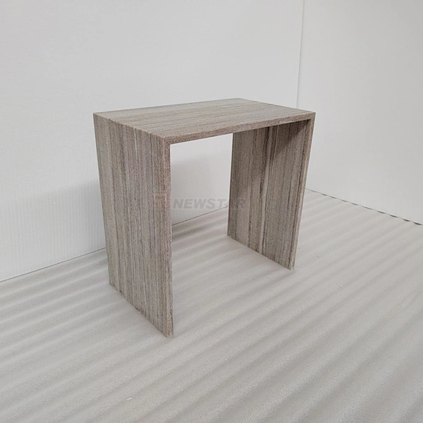 Manufacture Stone Factory Small Side Table Natural Marble Polished Stone Garden Furniture Custom Size Indoor Coffee Table