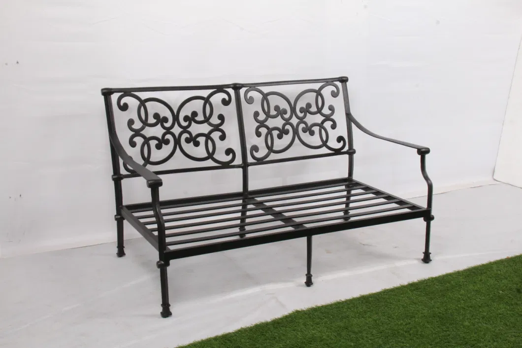 Most Popular New Design Cast Aluminium Set Azusa Love Seat