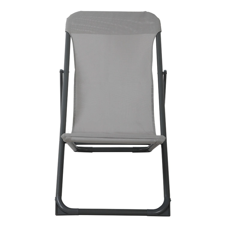 Reclining Folding Beach Chair Compact Penco Beach Chair with 3 Adjustable Positions