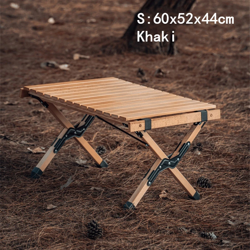 Home and Outdoor Portable Wooden Table, Furniture, Picnic Table