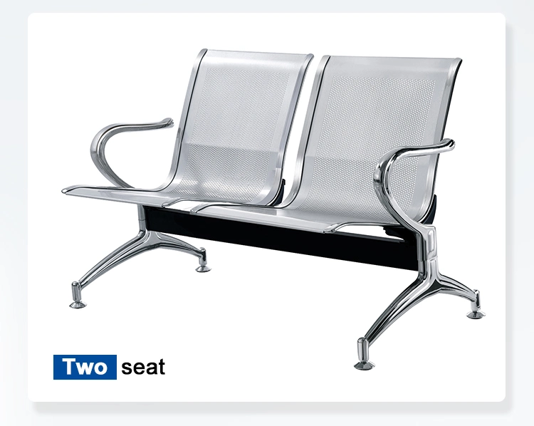 Manufacturer of Airport Hospital Waiting Room Chair Office Chairs Metal Seating Bench Public Furniture Garden Chair Outdoor Chair Steel Waiting Chair