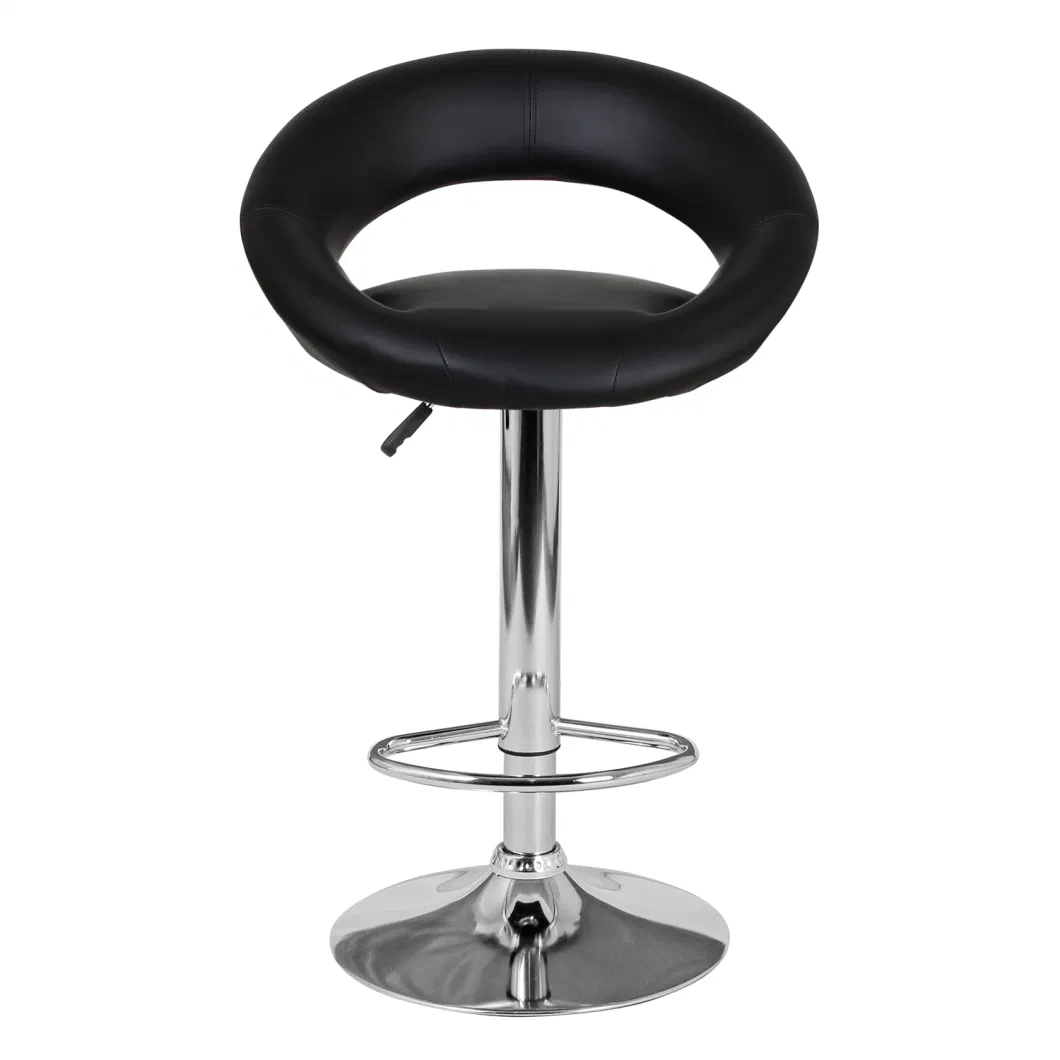 Modern Metal Frame Bar Stool for Kitchen Restaurant Furniture