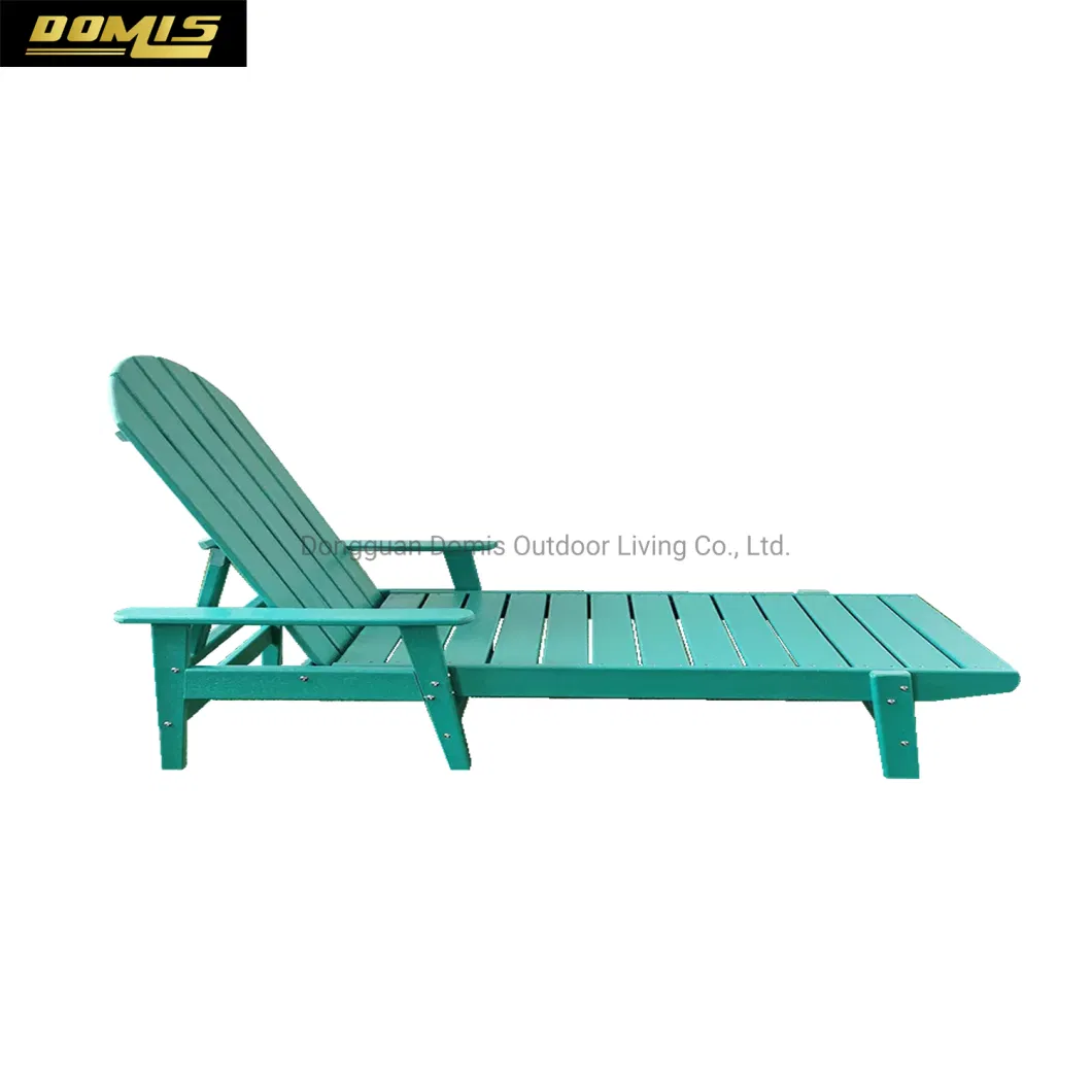 Folding Lounge Chair Outdoor Recyclable Lounge Chair