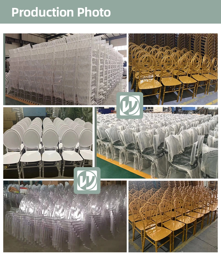 Wholesale Cheap Transparent Dining Chair Hotel Party Crystal Chair Event Plastic Resin Tiffany Chair