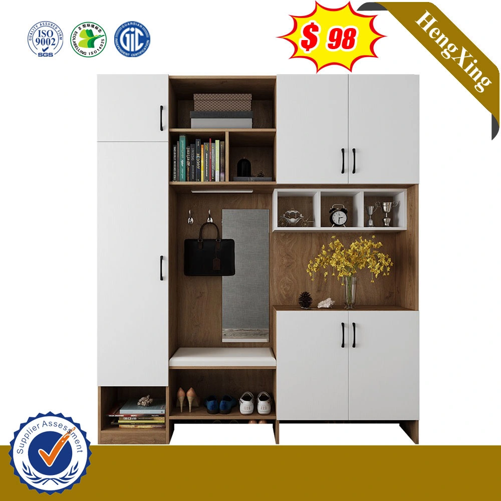 Simple Design Office Furniture Set Shoe Storage with Closet Cabinet