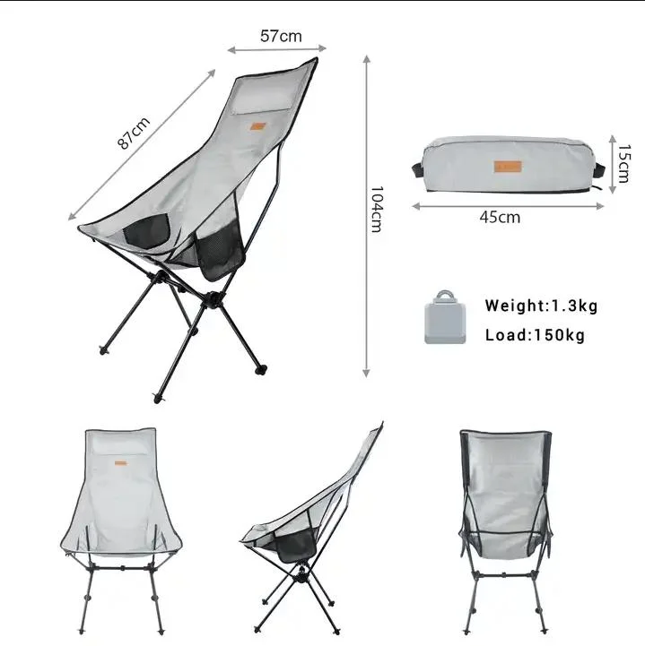 Durable Portable Outdoor Camping Picnic Folding Fishing Chair