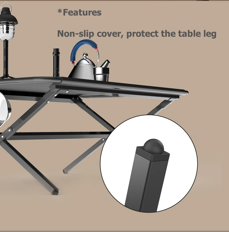 2024 New Hot Sale Outdoor Folding Portable Roll-up Table for Camping, Home, Garden, BBQ, Party