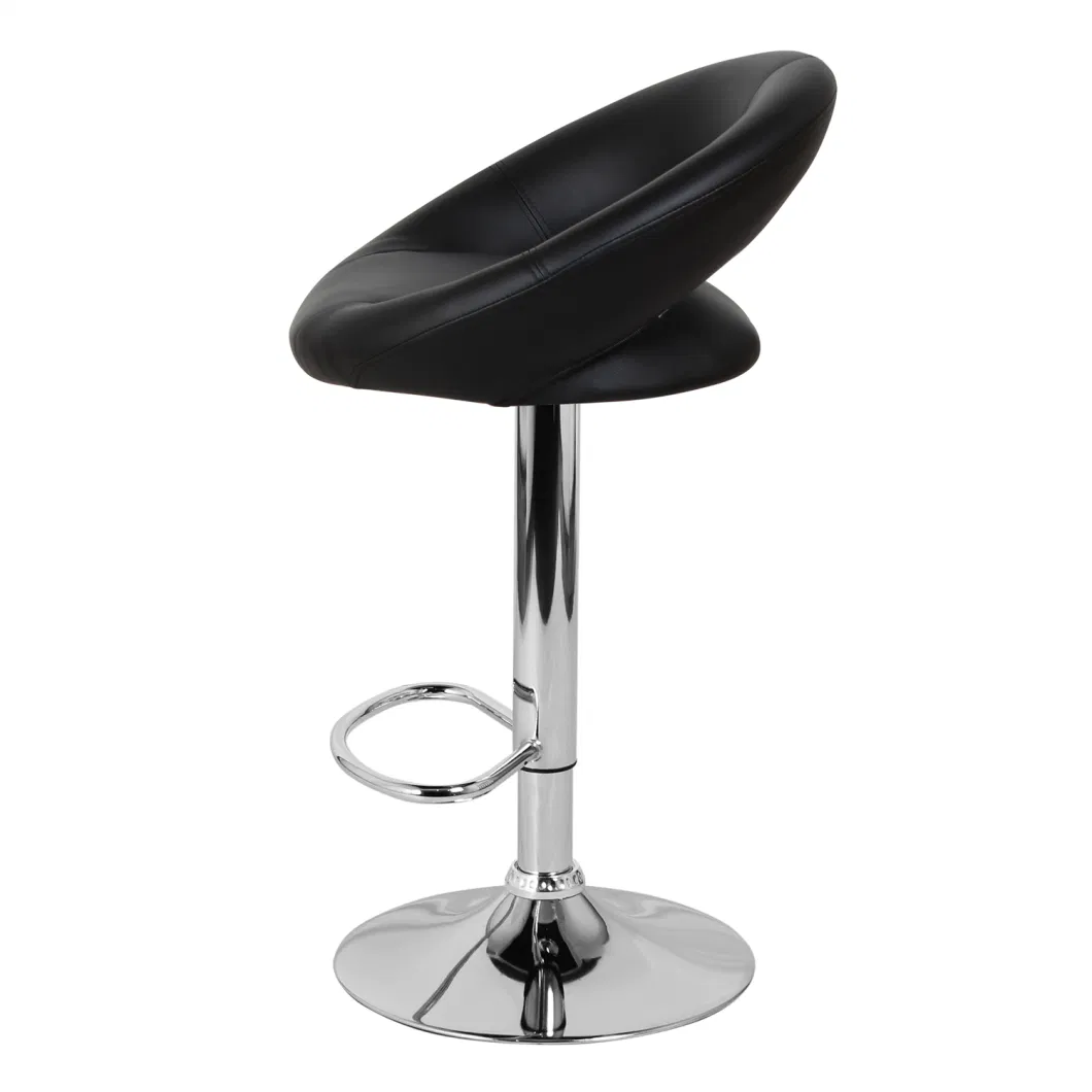 Modern Metal Frame Bar Stool for Kitchen Restaurant Furniture