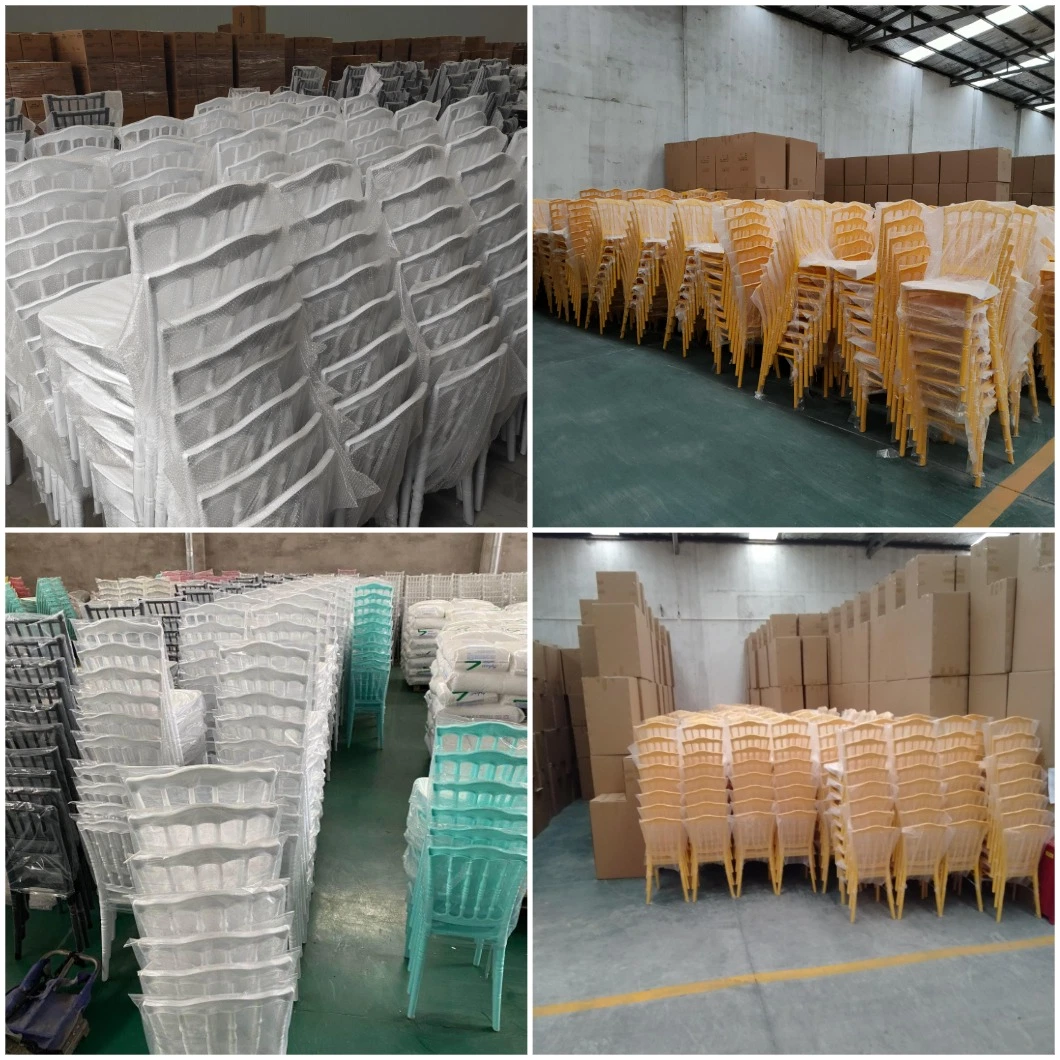 Chinese Wholesale Modern Colorful Stackable Napoleon Thickening Durable Banquet/Plastic Chairs Price for Wedding /Event/Banquet/Hotel/Restaurant