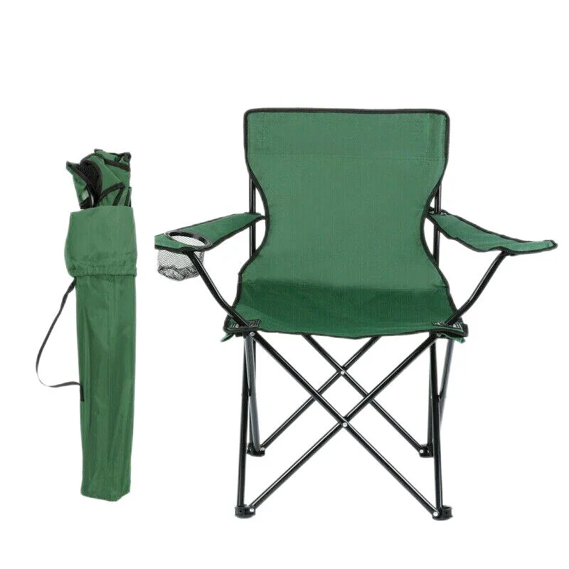 Stable Portable Compact Outdoor Camp Travel, Beach Picnic, Festival, Hiking, Backpacking Lightweight Folding Camping Chair