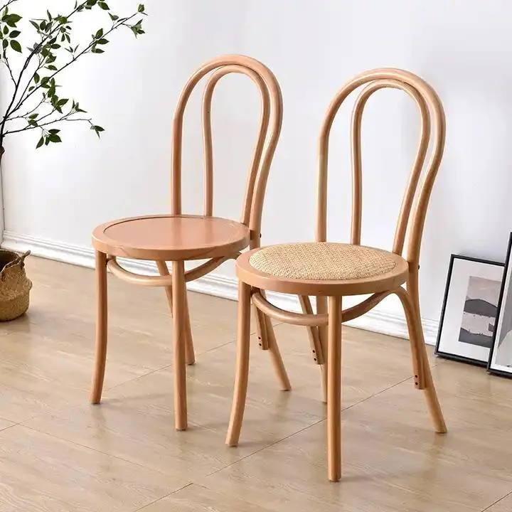 Solid Bentwood Thonet Wedding Chairs Coffee for Banquet Dining Chairs